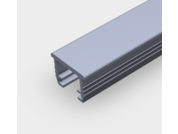 Nutleiste silber 113-0252