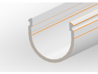 FOS DESIGN - PROFIL PÓŁOKRĄGŁY